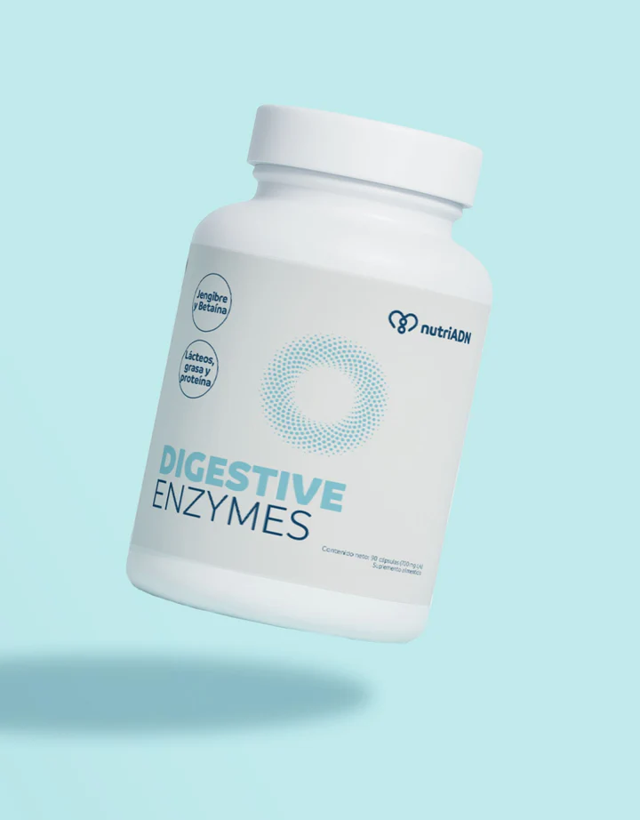 Enzymas digestivas: Digestión ligera y absorción óptima